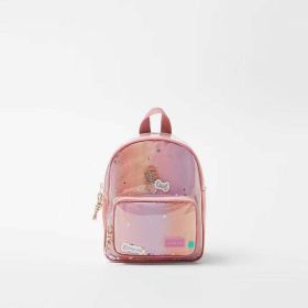 Children's Solid Color Detail Decoration Quality Backpack