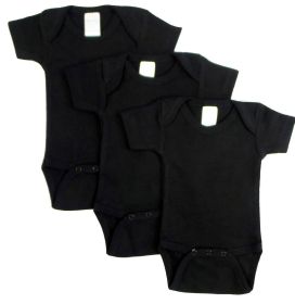 Black Onezie (Pack of 3) (Color: Black, size: medium)